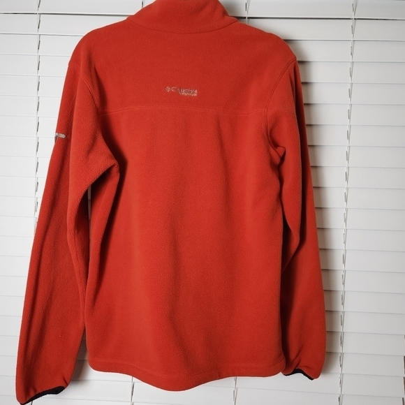 𝅺columbia Titanium Men's Fleece Zip Up Jacket Medium - Picture 7 of 9